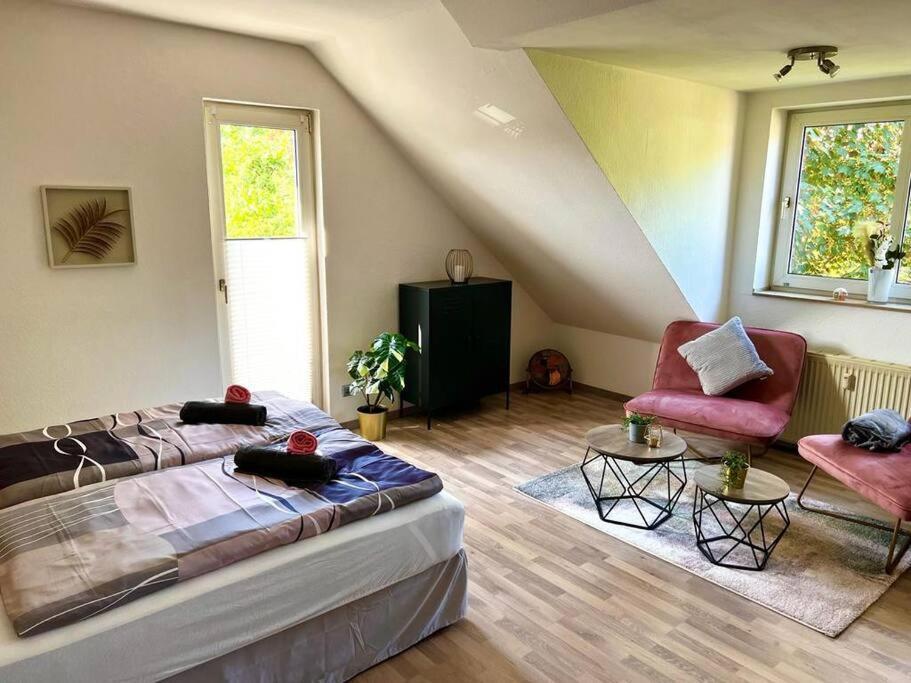 Апартаменты Zuhause Im Ruhrgebiet 2 Mit Balkon Оберхаузен Экстерьер фото